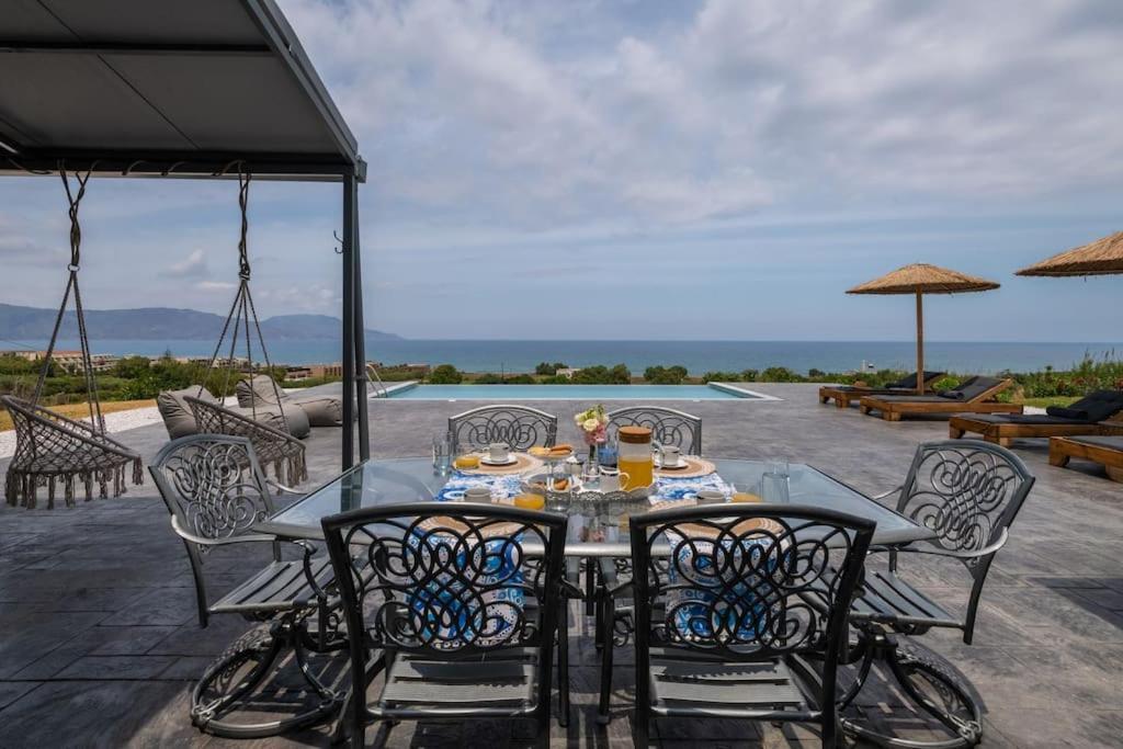 Blue Harmony Villa Dhramia Exterior photo