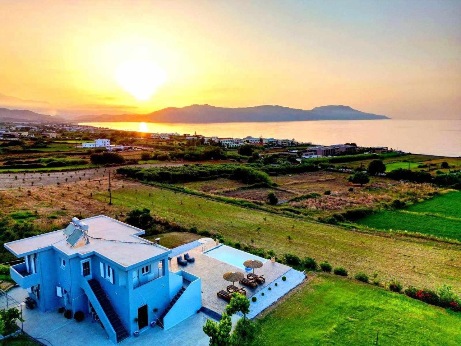 Blue Harmony Villa Dhramia Exterior photo